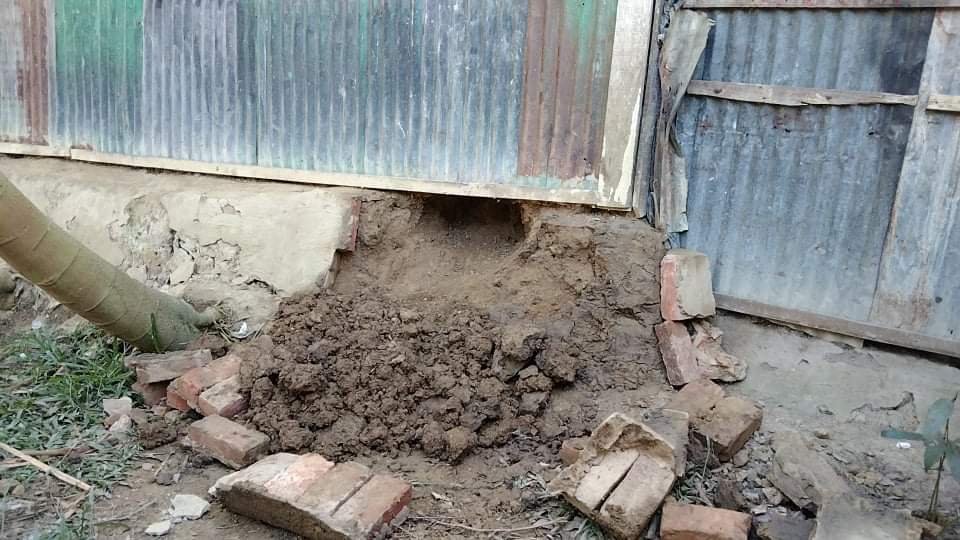 বান্দরবানের লামা উপজেলার রূপসীপাড়া ইউনিয়নে সিঁধ কেটে  কৃষকের ১লক্ষ ৫০ হাজার টাকা চুরি