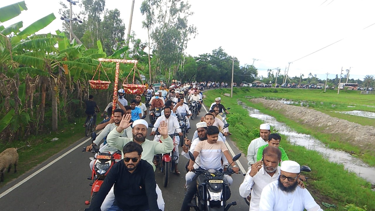 পেকুয়ায় দাঁড়িপাল্লা নিয়ে ব্যাপক গণসংযোগ করলেন আব্দুল্লাহ আল ফারুক 