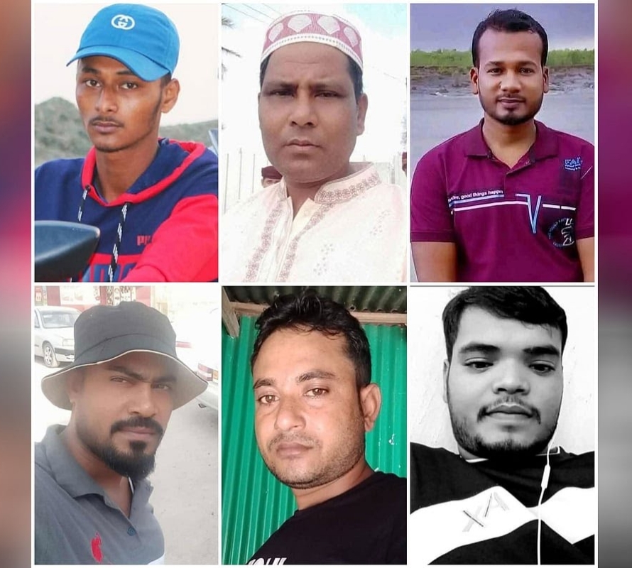 ওমানের দুকুমে সড়ক দুর্ঘটনায় ঝরে গেলো সন্দ্বীপের ৭ প্রাণ