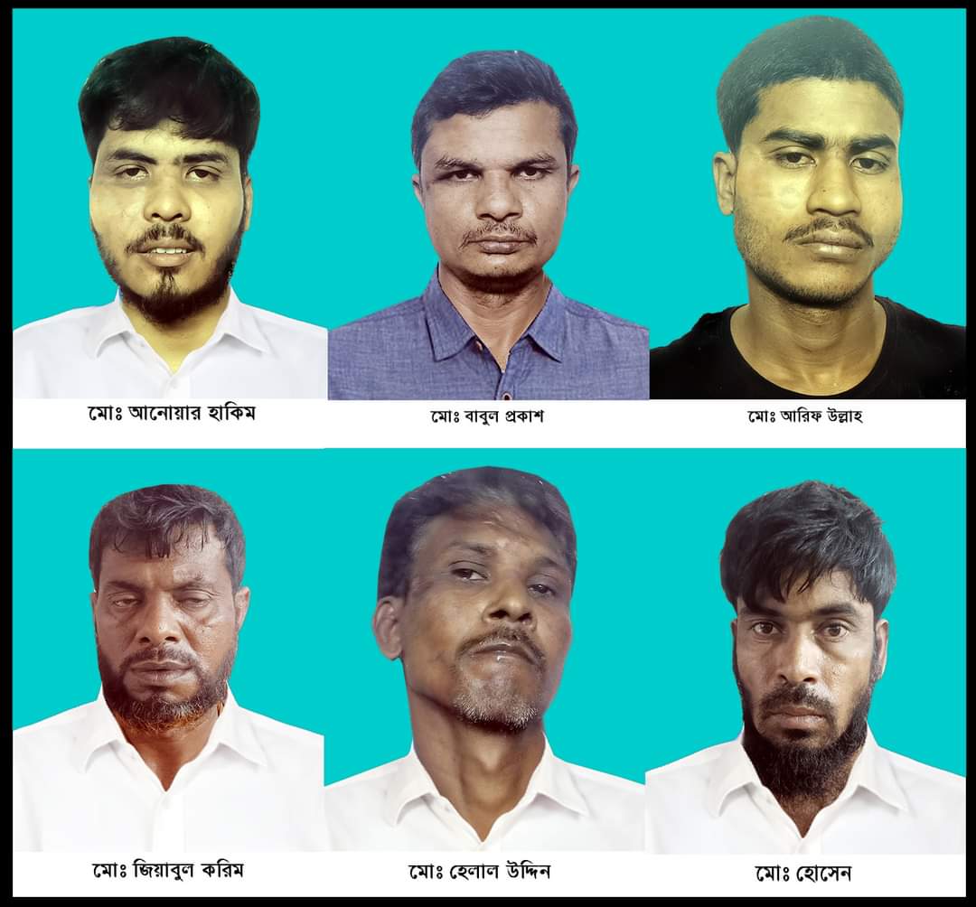 লেফটেন্যান্ট তানজিম হত্যাঃ সরাসরি সম্পৃক্ত ০৬ জন আটক 